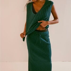 Free People Veda Sweater Set XS